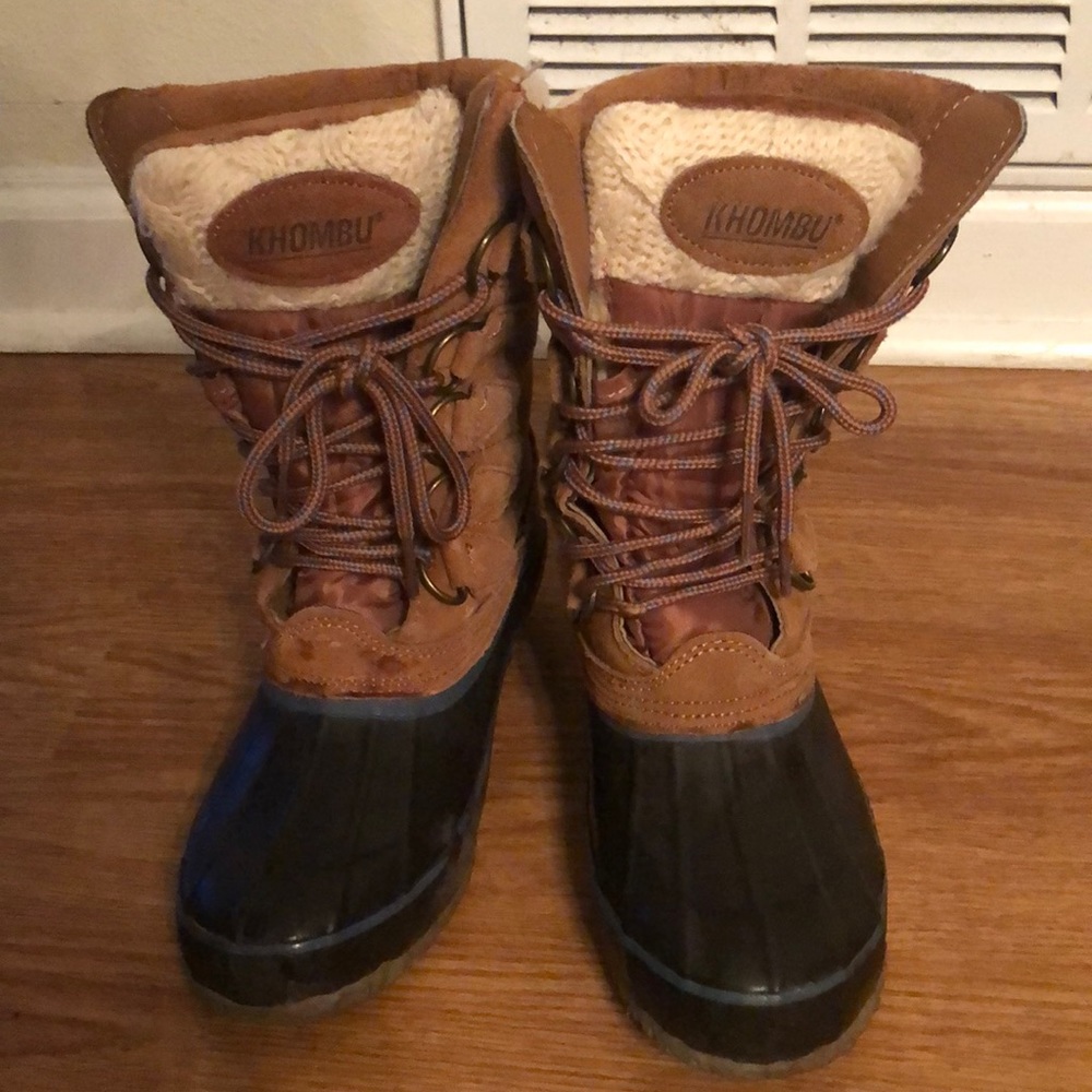 Khombu waterproof snow boots